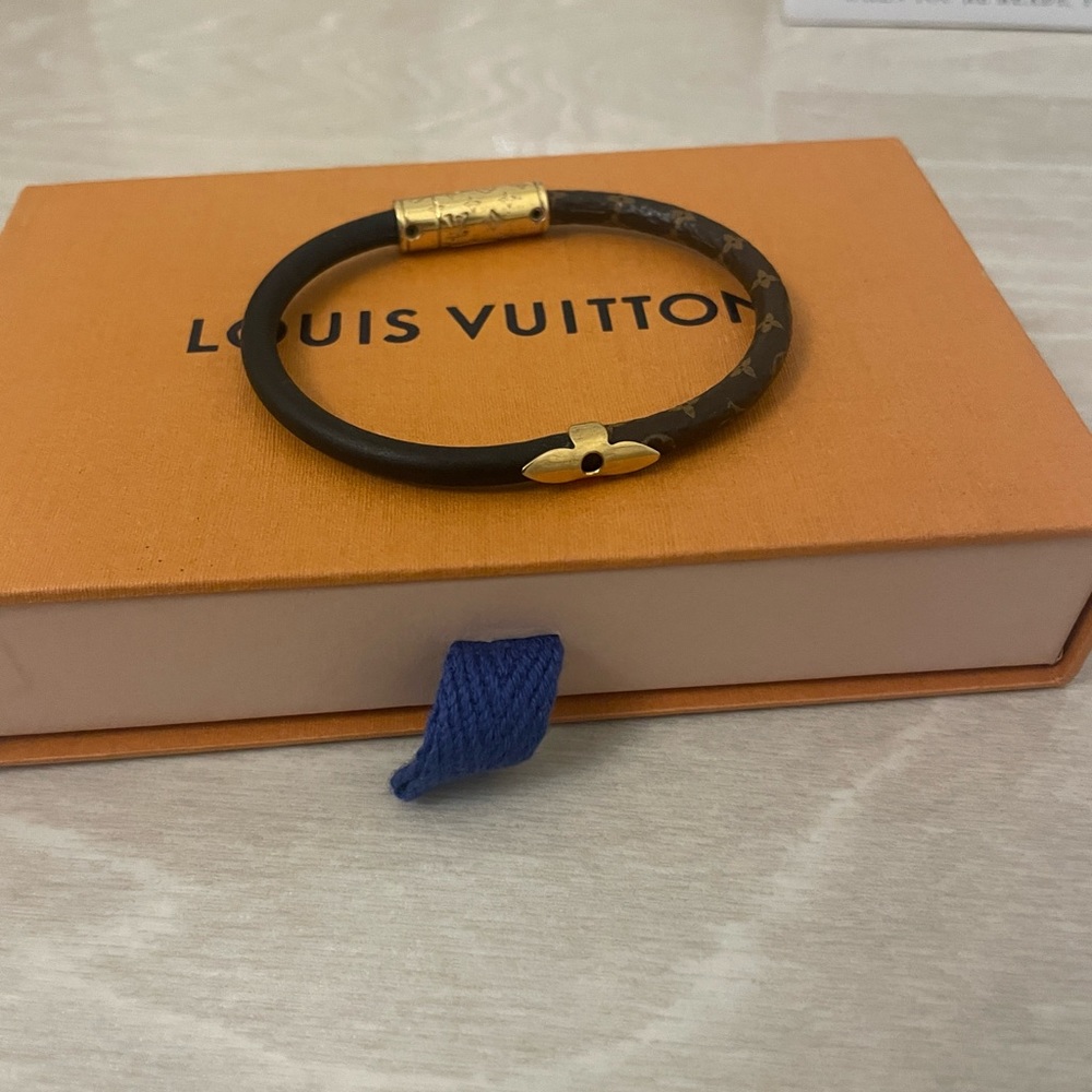 Louis Vuitton Leather Bracelet (SOLD)